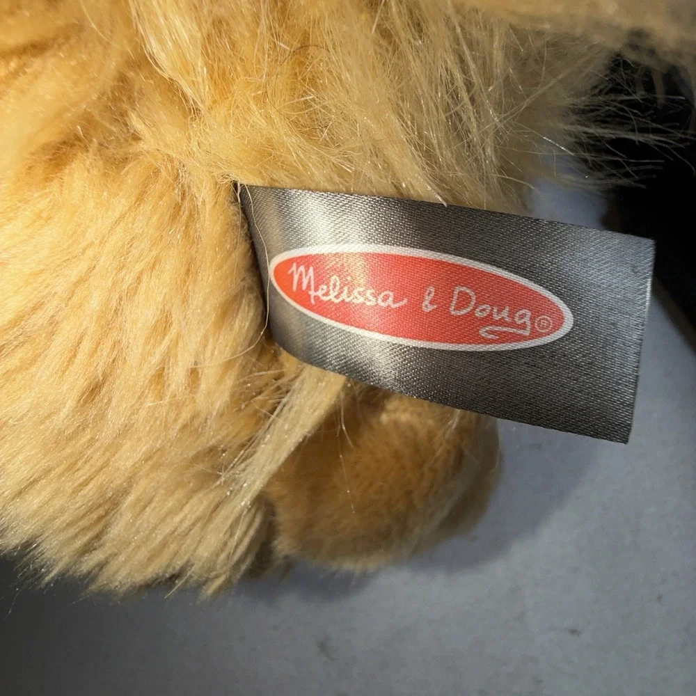Melissa & Doug Life Size Golden Retriever Plush Dog Large Stuffed Animal